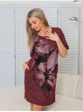 Туника Вивьен бордо (кулирка)